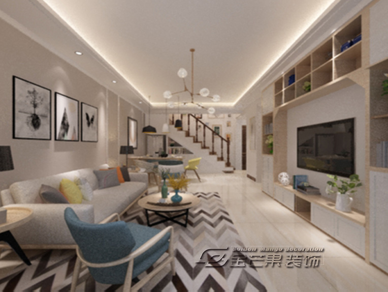 房容吉-中航城-北歐風(fēng)格-97㎡